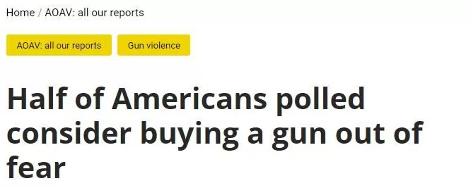 【世界说】枪支令美国社会充斥消极氛围：对安全焦虑、对枪暴麻木-第2张图片-