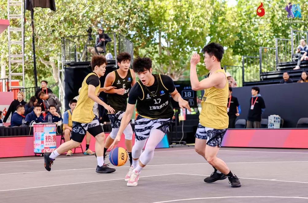 青春热血燃动赛场，首届上海大学生3x3篮球联赛落幕-第1张图片-
