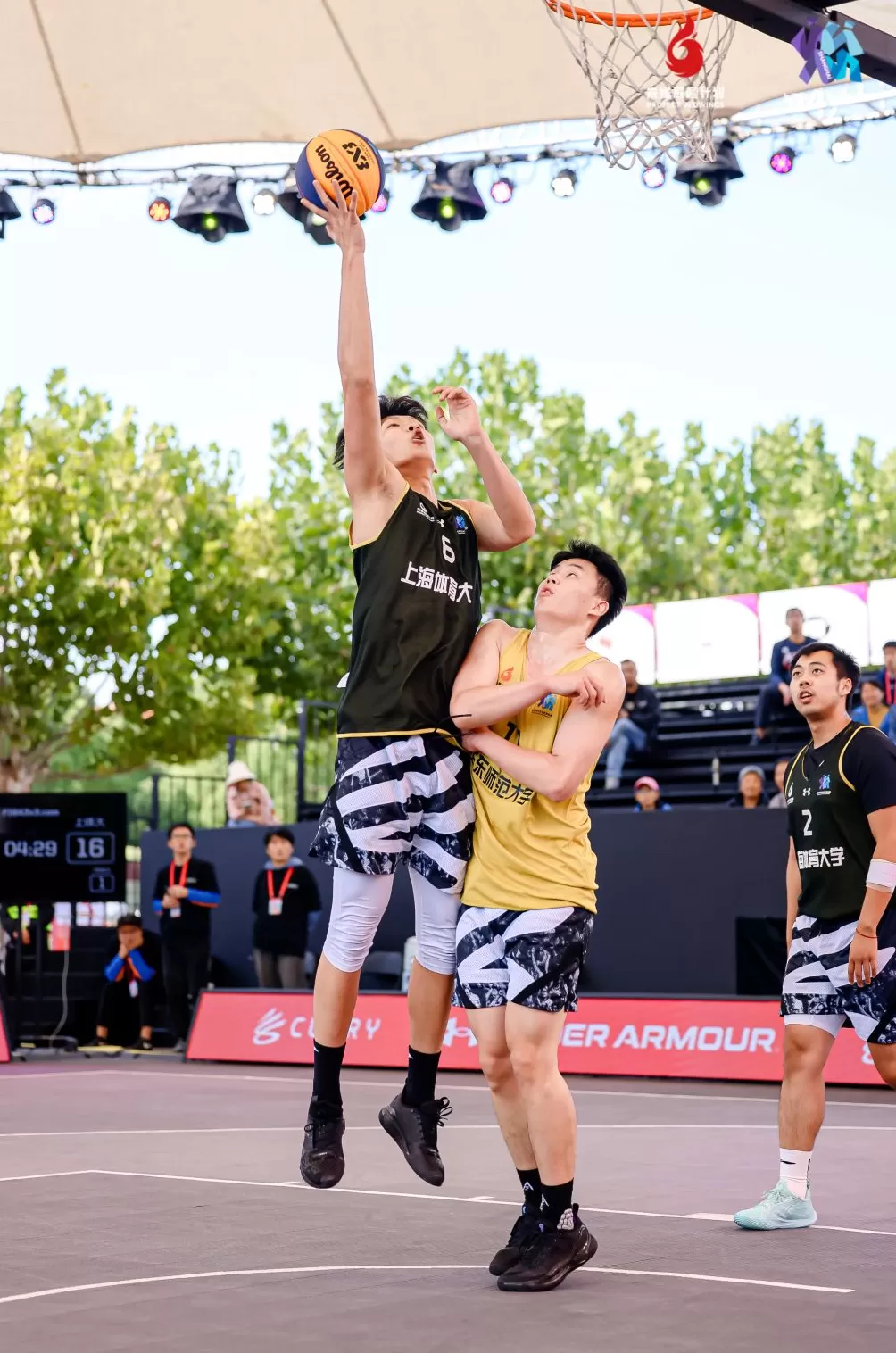 青春热血燃动赛场，首届上海大学生3x3篮球联赛落幕-第2张图片-