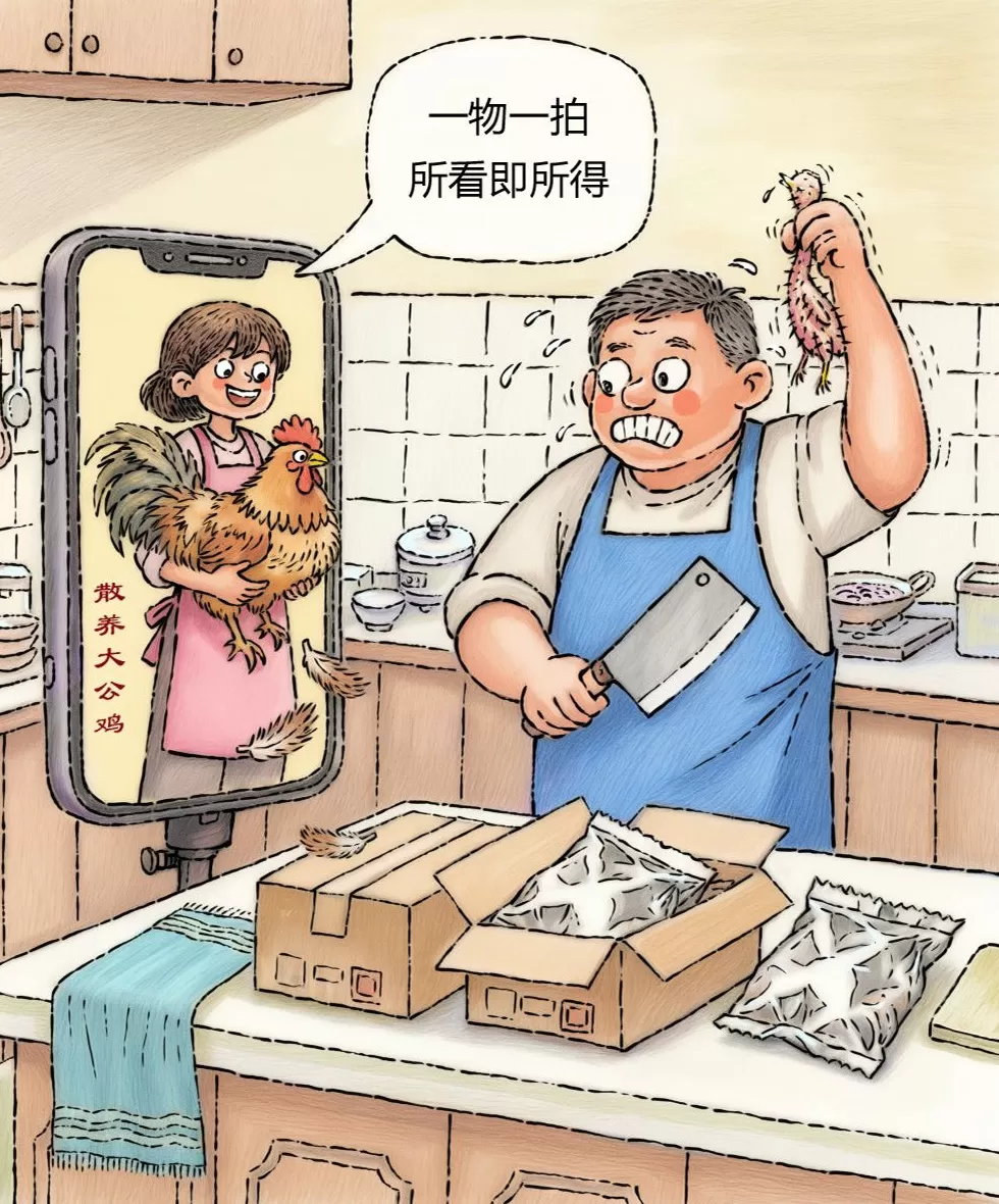 澎湃漫评｜网购大公鸡，收到小鸡仔？-第1张图片-