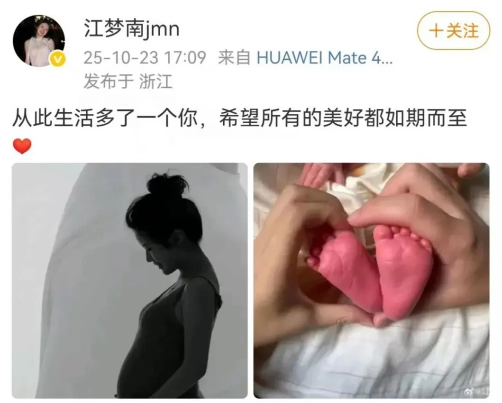 半岁失聪却一路逆袭成博士后，“感动中国”的江梦南，当妈妈了-第1张图片-