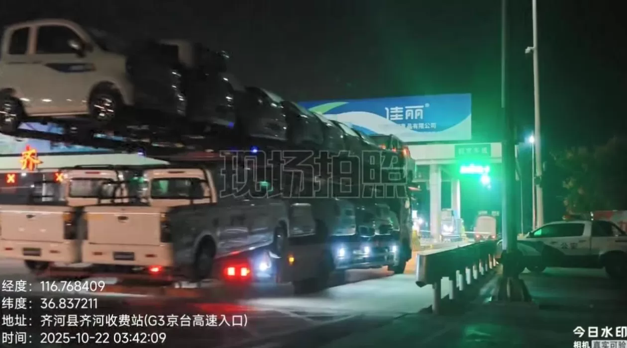 山东高速齐河收费站被指“交钱”就能放行超限货车，收费站站长否认-第2张图片-