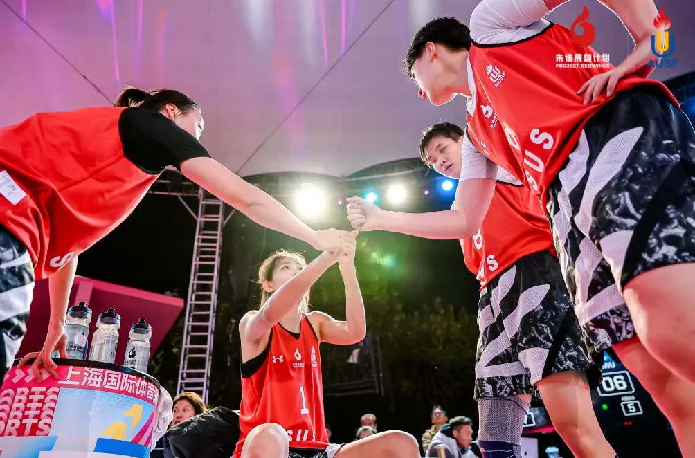 热赛风云当燃热爱，亚洲大学生3x3篮球争霸赛静安开赛-第3张图片-