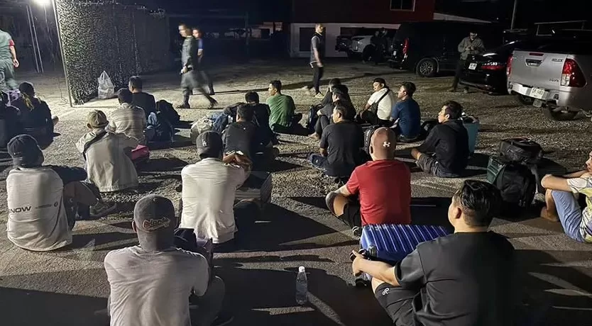 缅甸妙瓦底市KK园区逾千名外籍人员逃往泰国泰当局加强边境管控并核查犯罪记录-第9张图片-