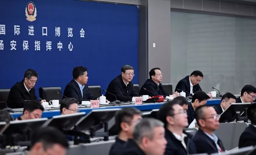 全力确保进博会常办常新、越办越好！陈吉宁龚正检查服务保障和办展办会工作-第4张图片-