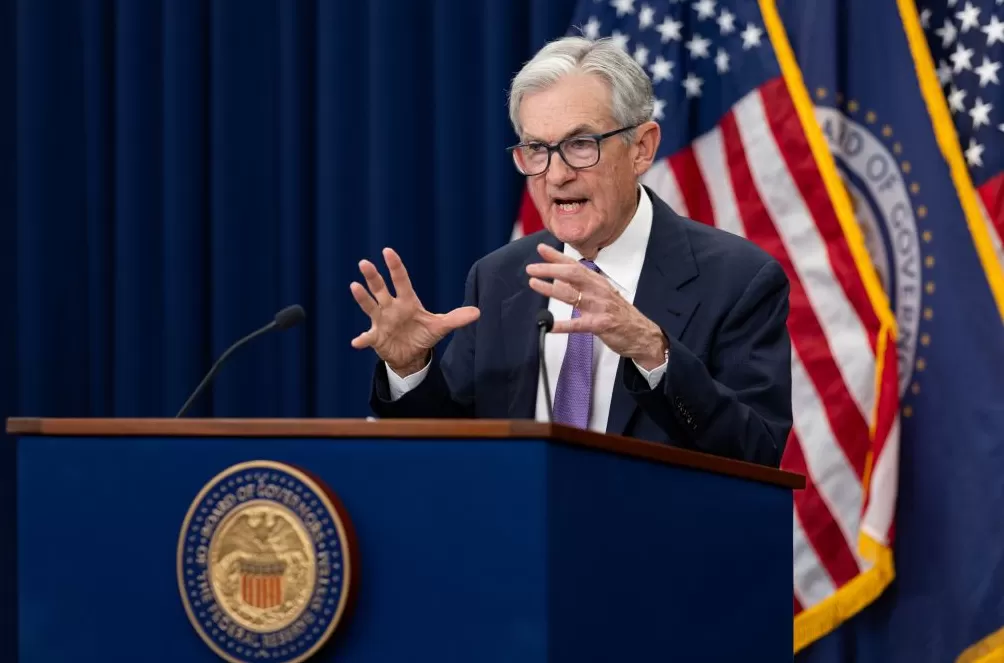 美联储降息25个基点，分歧加剧：1人支持降息50个基点，1人支持暂停降息（声明全文）-第1张图片-