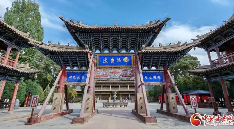 何以中国·壁画里的中国｜张掖大佛寺：丝路艺术瑰宝与交融坐标-第1张图片-