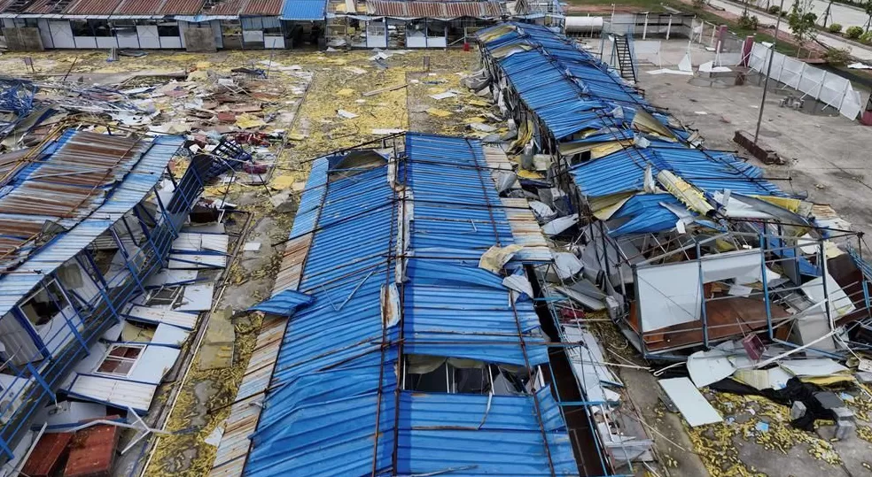 「超强台风」之后，那些被遗忘在秋天的村镇-第2张图片-