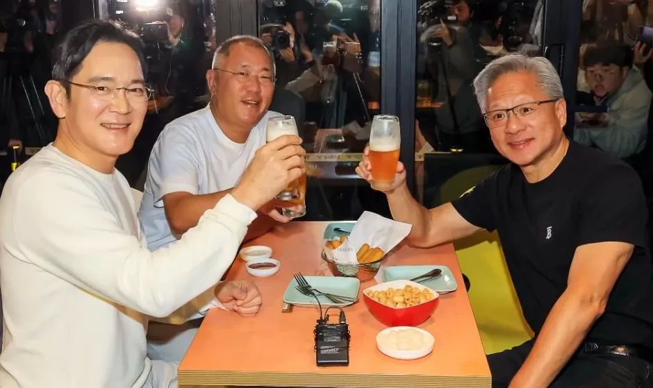 黄仁勋一顿炸鸡，韩国“鸡肉股”爆了-第1张图片-