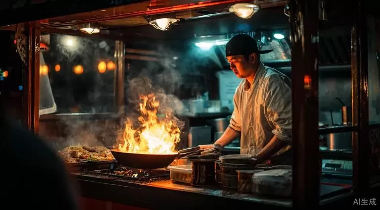 神秘的“脏摊儿”，半夜硬控打工人-第1张图片-