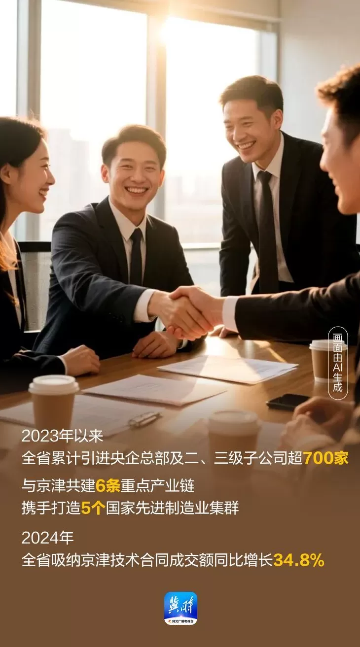 AI海报·数说“十四五”河北答卷丨数据再刷新！京津冀协同发展向纵深推进-第1张图片-