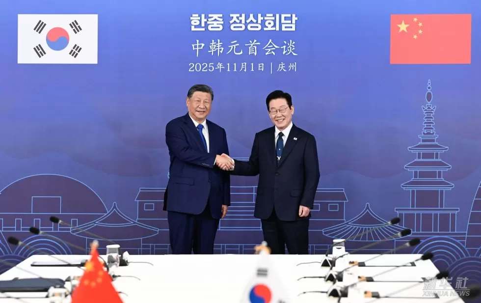 新华图讯｜习近平同韩国总统李在明举行会谈-第5张图片-