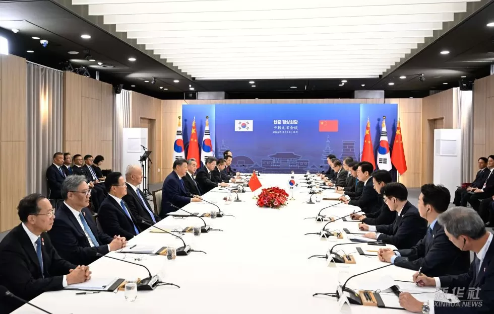 新华图讯｜习近平同韩国总统李在明举行会谈-第6张图片-