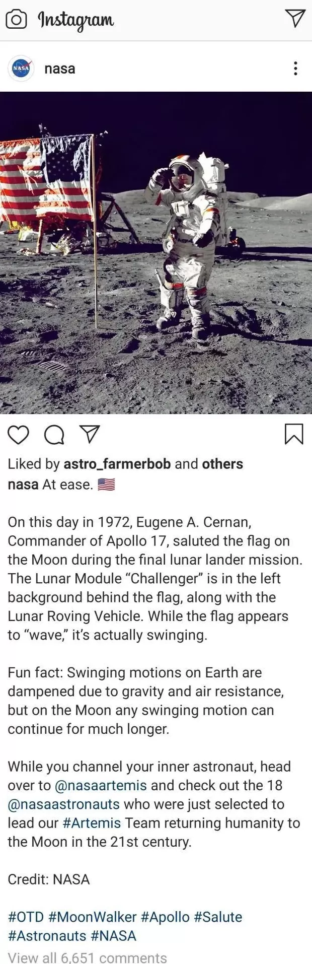 神舟上演“宇宙级浪漫”之际，美国NASA忙着火速回应知名女星的公开质疑-第9张图片-