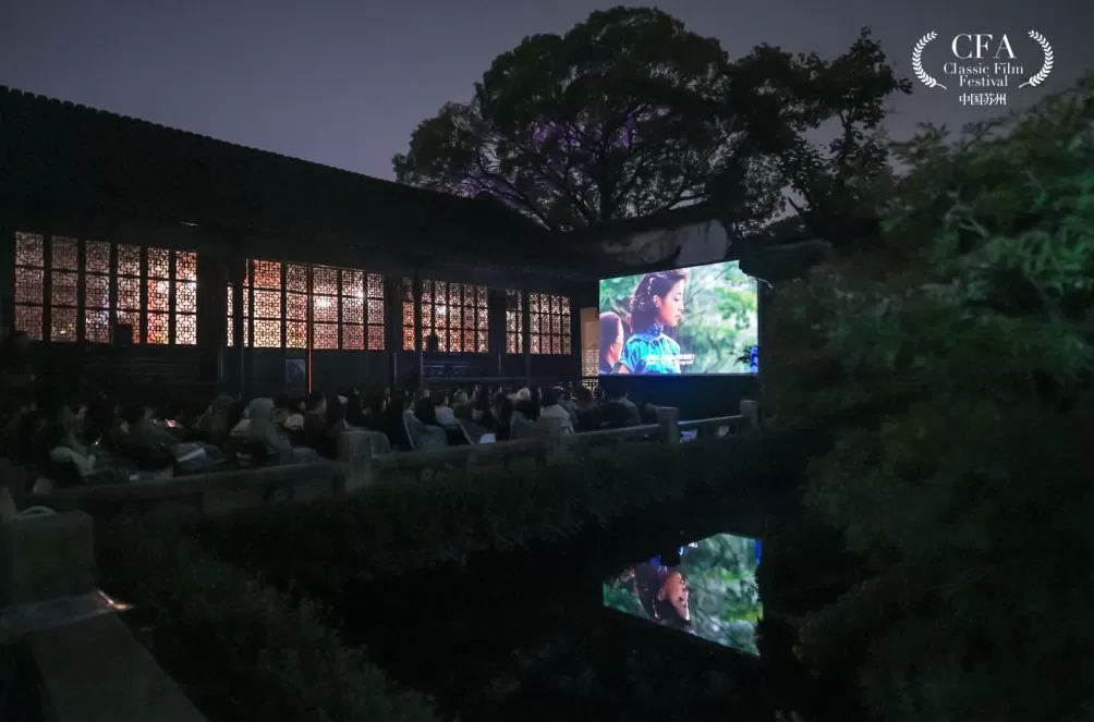 王祖贤宫泽理惠版《游园惊梦》修复版在苏州留园重映-第10张图片-