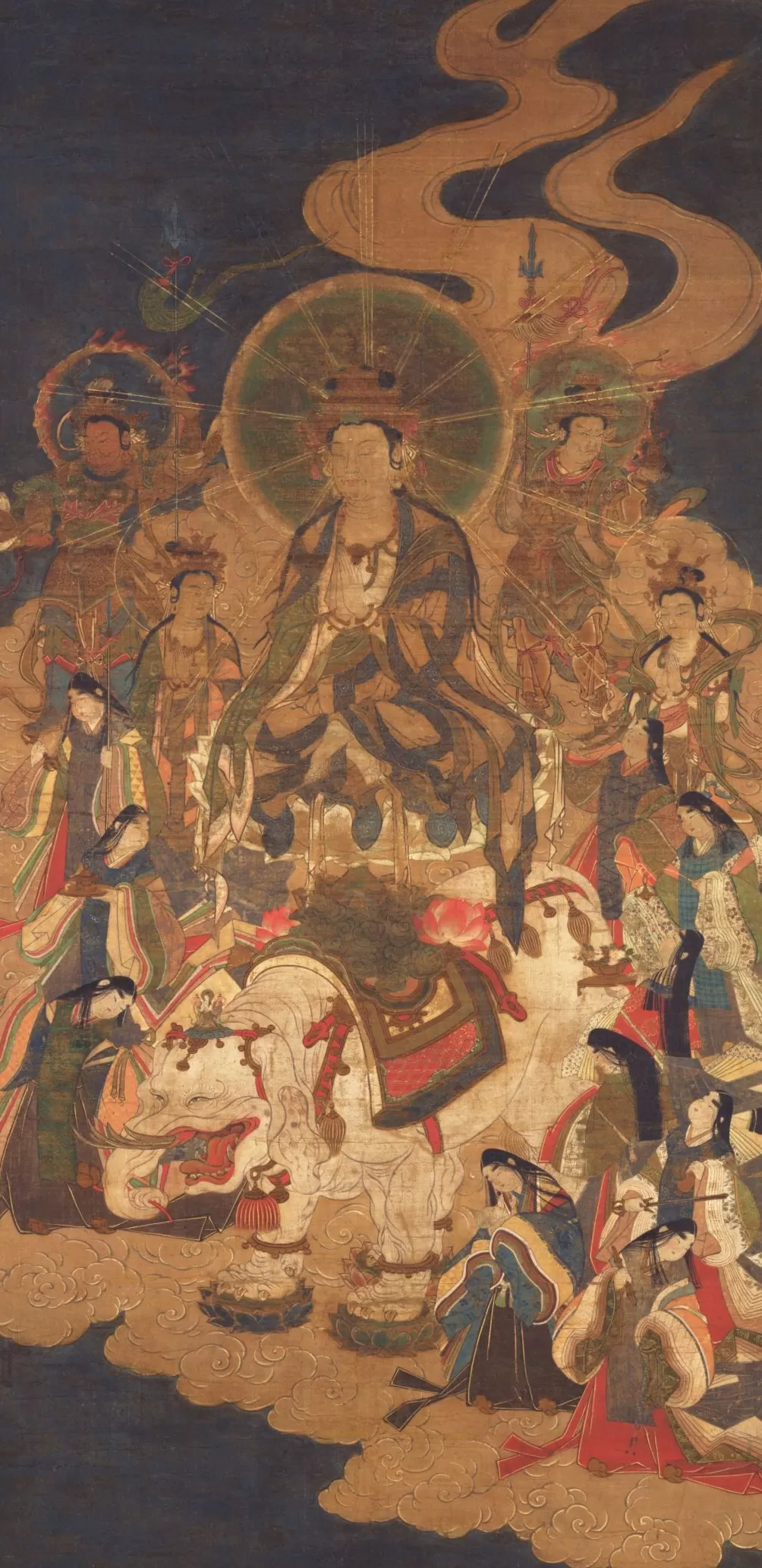 佛造像艺术中的普贤菩萨-第16张图片-