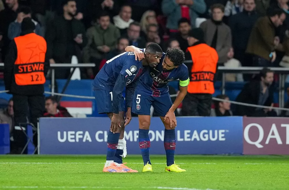 宇宙队不再！伤兵满营的大巴黎，被巴萨传染了？-第6张图片-