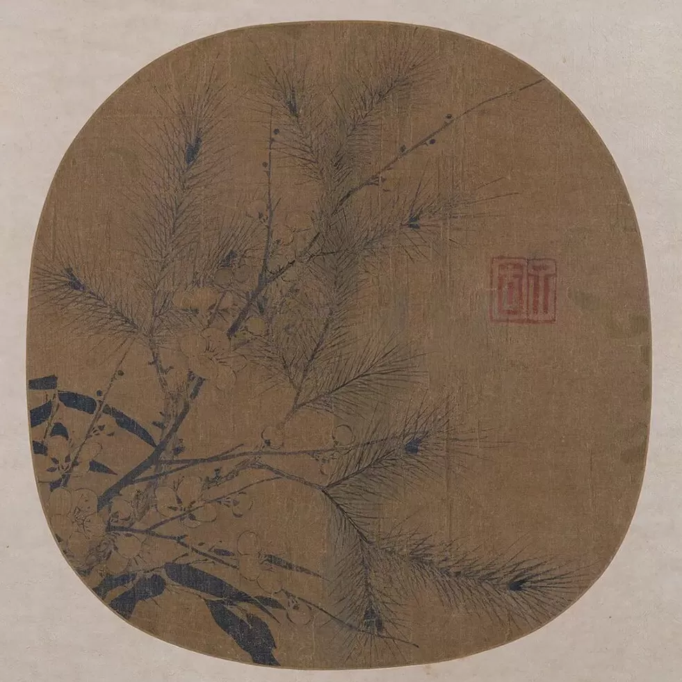 宋徽宗书法纨扇领衔，上博“压箱底”扇面书画将展-第4张图片-
