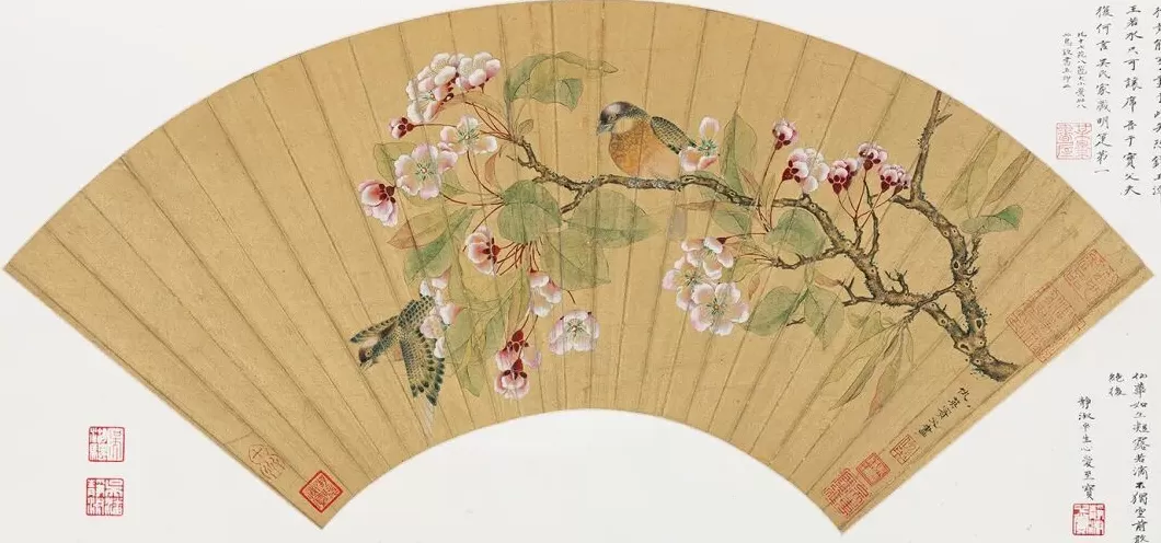宋徽宗书法纨扇领衔，上博“压箱底”扇面书画将展-第9张图片-