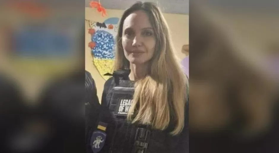 好莱坞女星安吉丽娜·朱莉访问乌克兰，其保镖遭强制征兵，抗议无效后放弃被扣留人员-第1张图片-