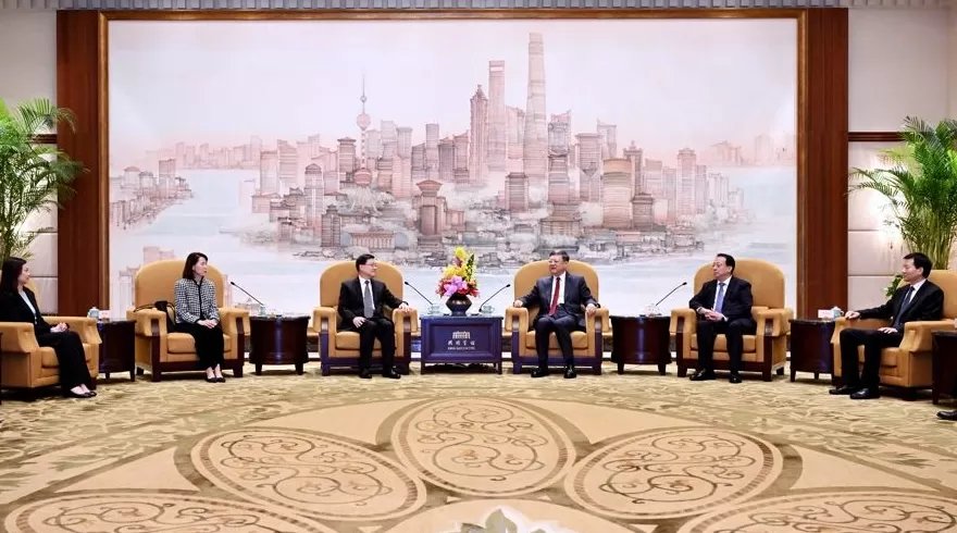 陈吉宁龚正会见香港特区行政长官李家超-第1张图片-