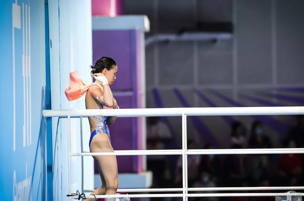 为上海摘得跳水首金，陈芋汐还要再接再厉拼再冲金-第3张图片-