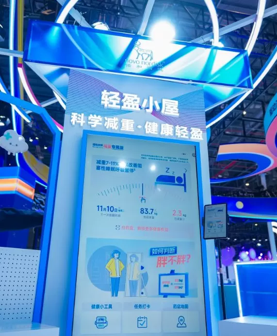 诺和诺德和礼来进博“同场竞技”：减肥药巨头的不同打法-第1张图片-