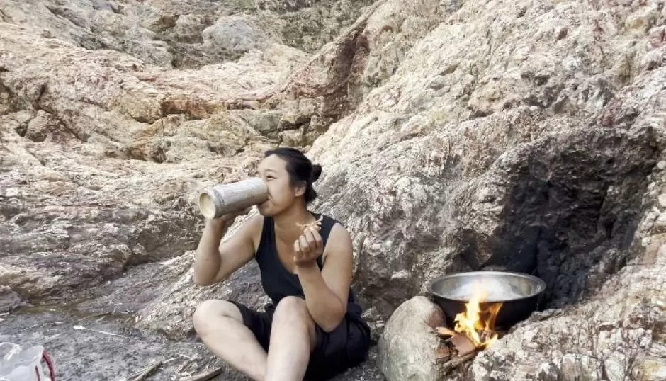 35天减28斤！25岁女孩获海岛求生赛季军：将报名张家界荒野求生赛-第3张图片-