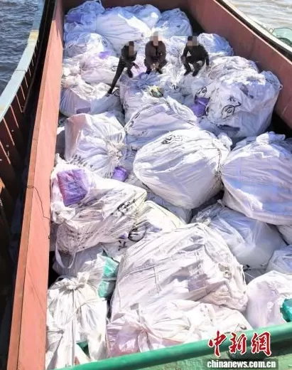 福州海警局查获猪肚等涉嫌走私冻品90余吨案值约300万元-第1张图片-