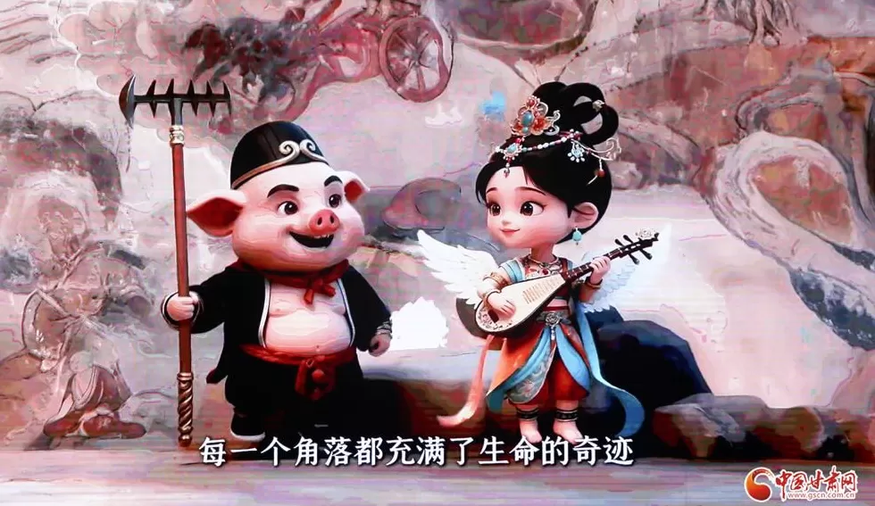 【何以中国·壁画里的中国】丹青载道壁上华章-第6张图片-