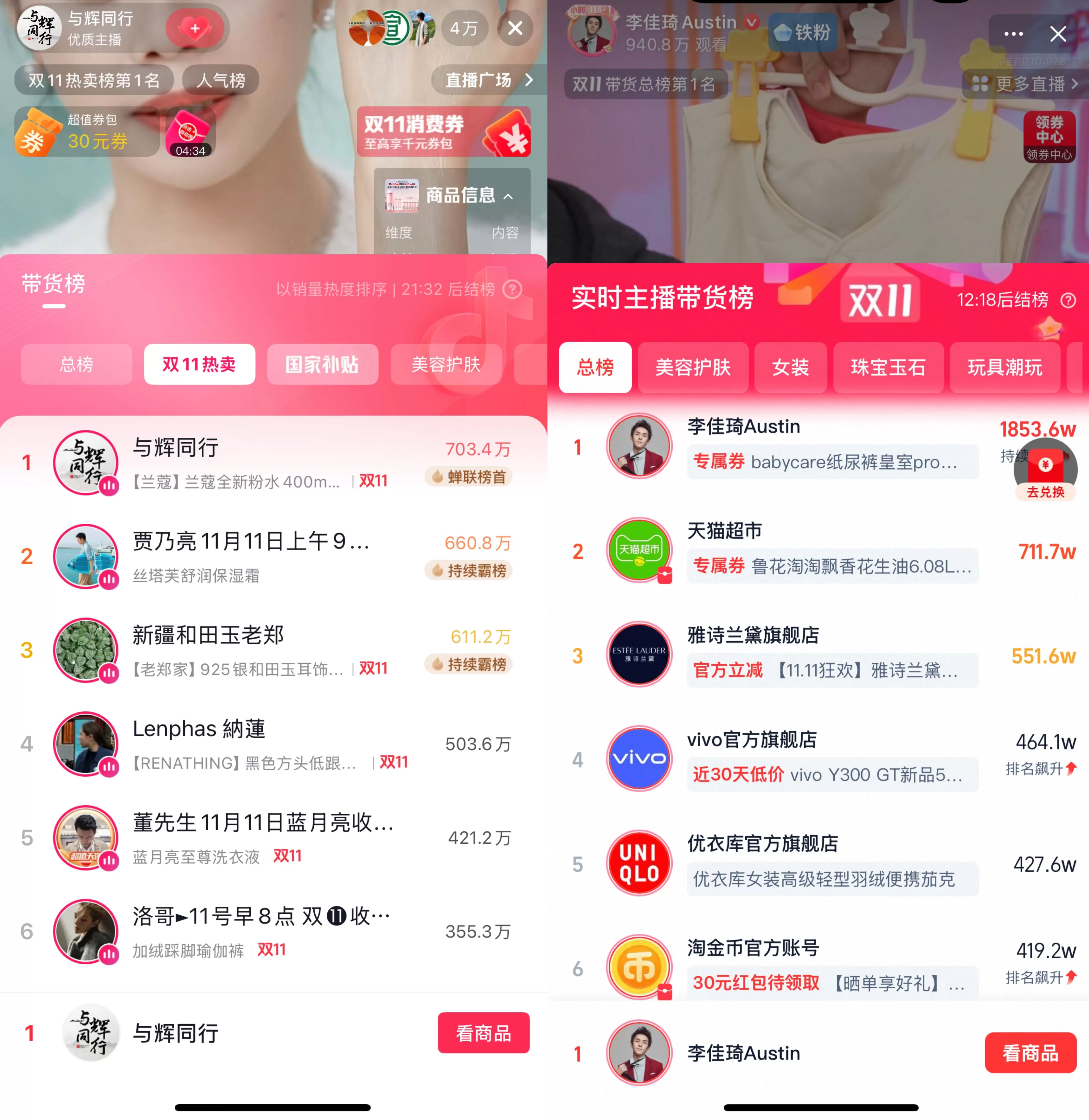 大主播痛失“最低价”，头部直播间今年双11比什么？-第1张图片-
