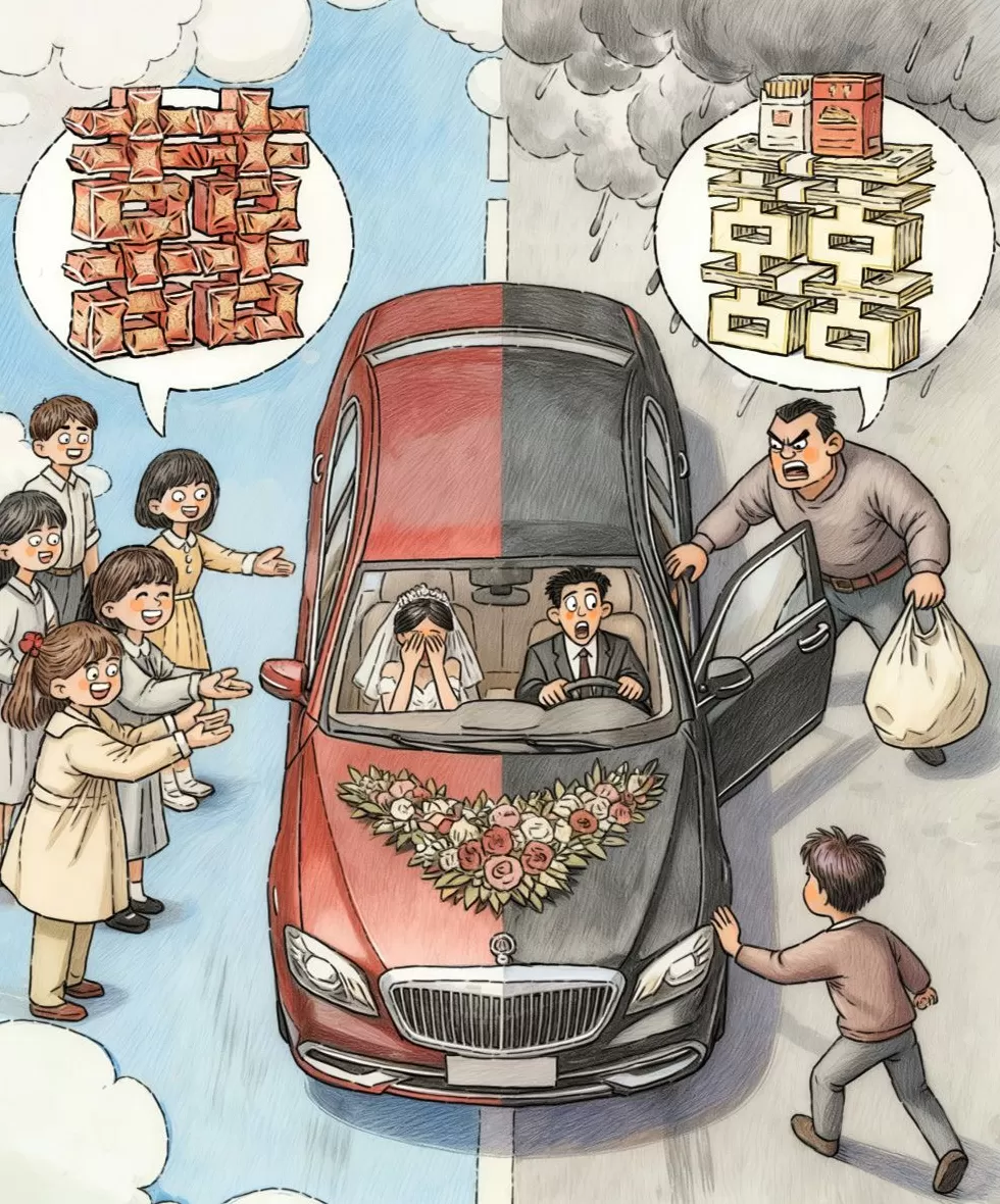 澎湃漫评｜婚礼“讨喜”别过了头-第1张图片-