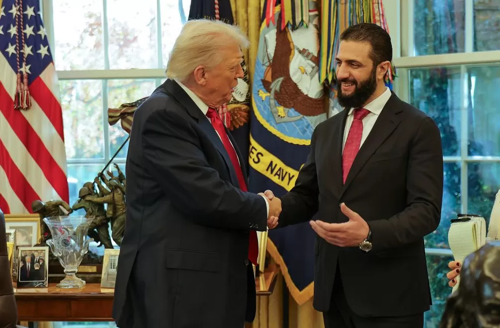 叙利亚领导人首访白宫：“双向奔赴”还是各自“一厢情愿”？-第1张图片-