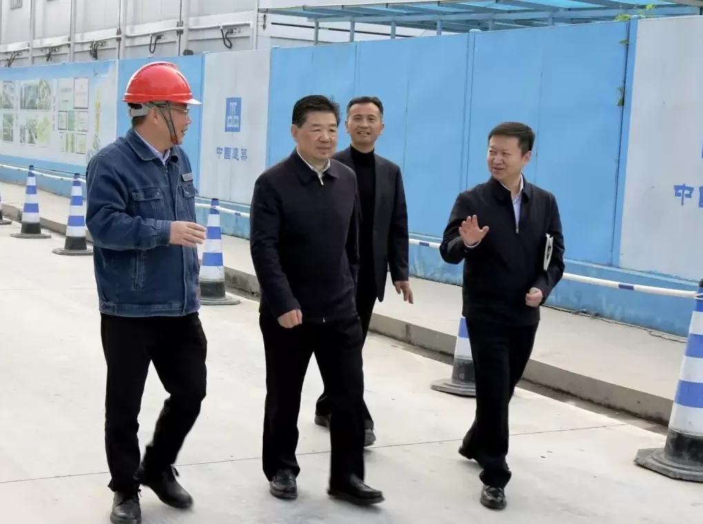 西安市政协主席王吉德到帮联重点项目调研-第2张图片-