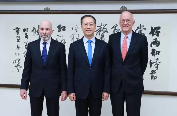 外交部副部长马朝旭会见美中关系全国委员会负责人-第1张图片-