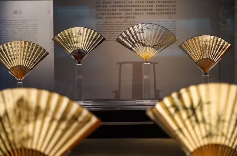 首个扇面书画通史展，上博的宋元扇面拿出了一半-第13张图片-