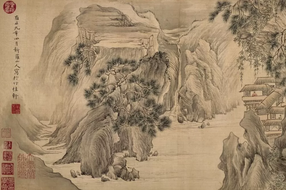 从华嵒罗聘吴历画作，看王季迁的鉴藏世界-第5张图片-