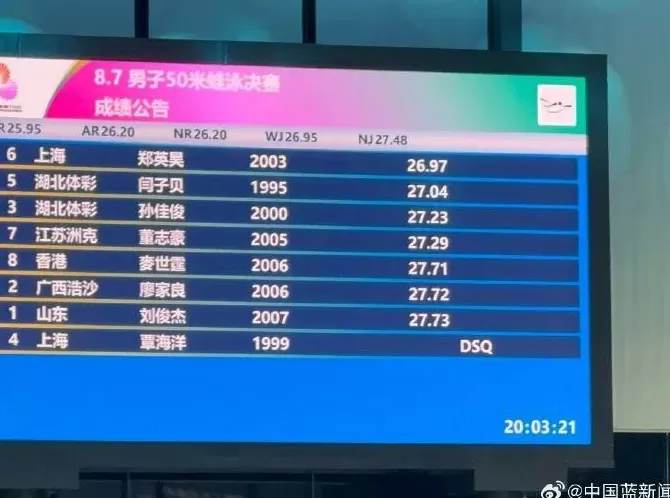 覃海洋回应犯规：入水后自己就知道了-第2张图片-