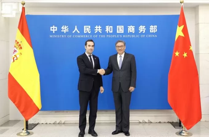 商务部部长王文涛会见西班牙经济、贸易与企业大臣奎尔波-第1张图片-