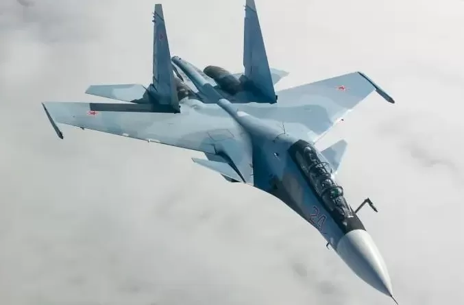 俄军一苏-30战机训练飞行时坠毁机组人员全部遇难-第1张图片-