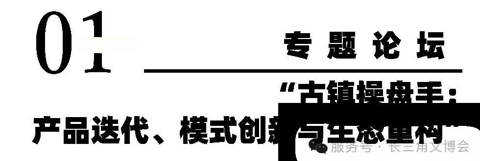 长三角文博会|全球首个“古镇+”跨界融合展示平台构建-第4张图片- 长三角文博会|全球首个“古镇+”跨界融合展示平台构建-第4张图片-