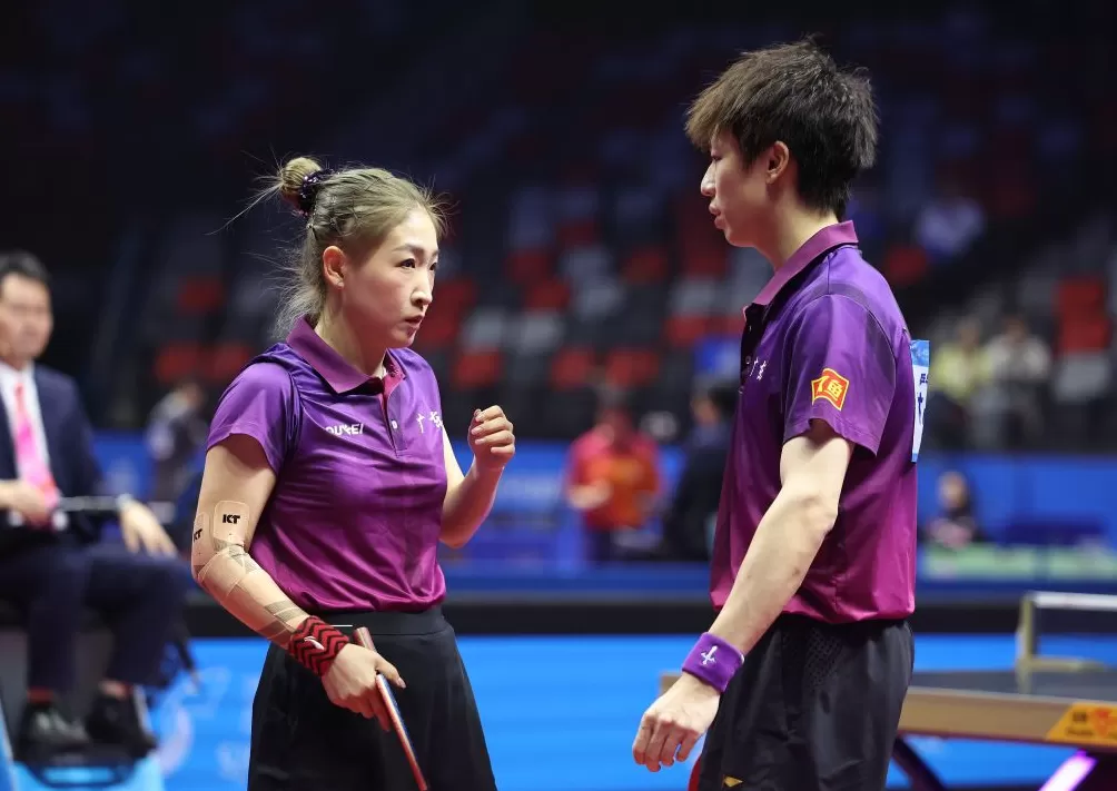 “诗与远方”圆梦，林高远/刘诗雯摘得全运会乒乓球混双金牌-第1张图片-