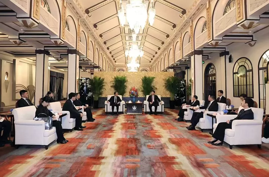 宋涛会见中国国民党副主席张荣恭一行-第2张图片- 宋涛会见中国国民党副主席张荣恭一行-第2张图片-