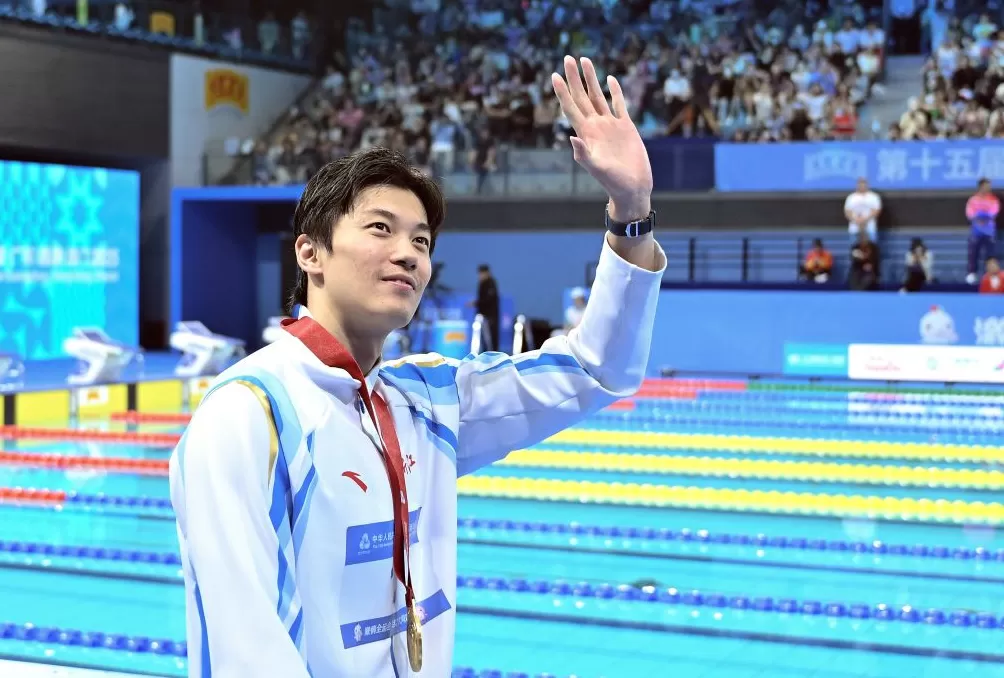 现场｜全运18金，从4连冠看汪顺的“逆生长”-第1张图片-