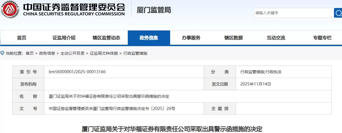 两地证监局一天内发8张罚单:上海证券涉及6张,广发、华福各1张-第3张图片- 两地证监局一天内发8张罚单:上海证券涉及6张,广发、华福各1张-第3张图片-