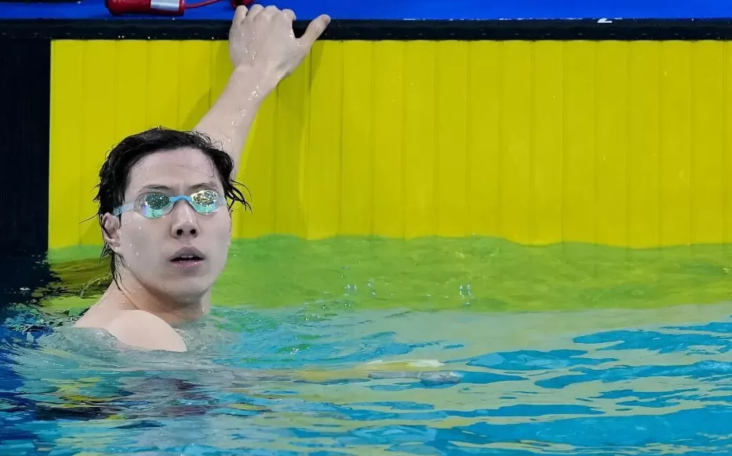第二金！上海队覃海洋摘得全运会200米蛙泳金牌-第1张图片-