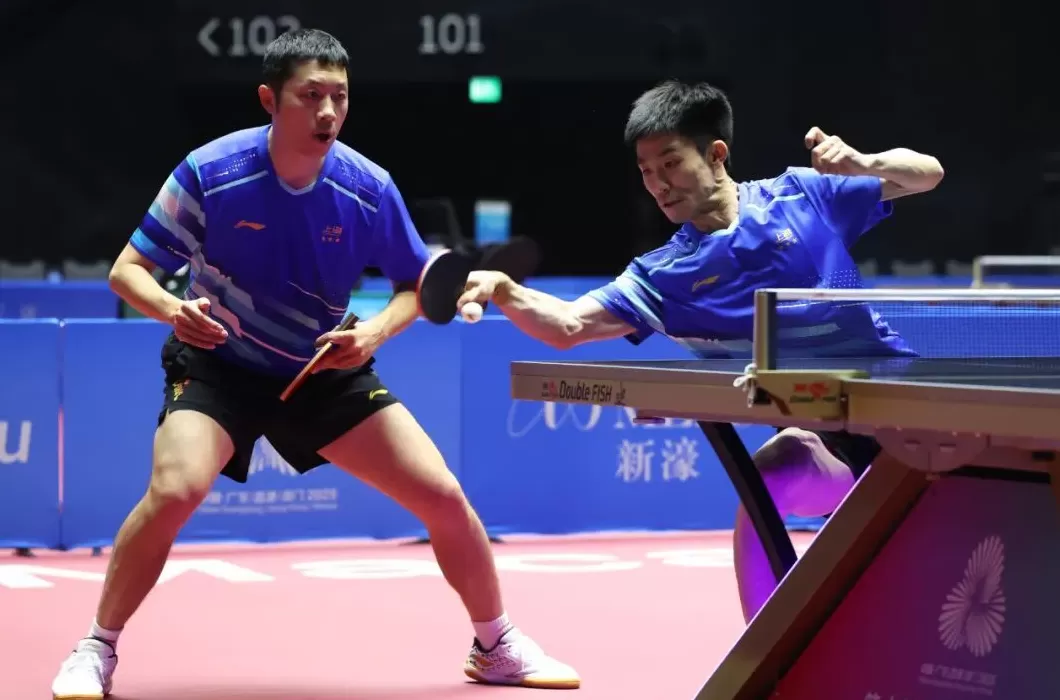 没有樊振东，但有龙蟒大战，北京男团全运会小组赛战胜上海队-第1张图片-