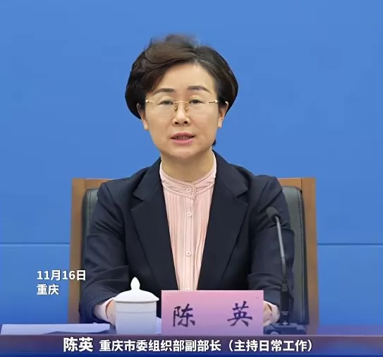 陈英已任重庆市委组织部副部长（主持日常工作）-第1张图片-