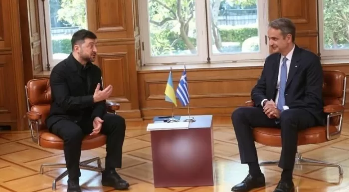 乌克兰总统访问希腊两国达成天然气供应协议-第1张图片-