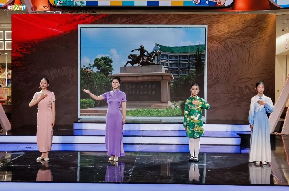 千年曲艺碰撞都市烟火，长三角青少年曲艺展演走进嘉定商圈-第4张图片-